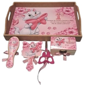 Tavita de turta,Pisicuta Marie, set de 5 piese, en gros