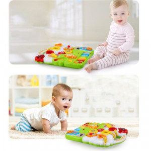 Antemergator Bebe Muzical, Multifunctional Si Interactiv, Pian - Img 2
