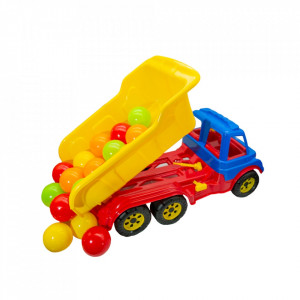 Camion Plastic 60 Cm + Mingiute - Img 4