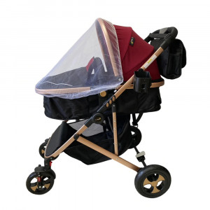 carucior 2 in 1 rosu hugbebe