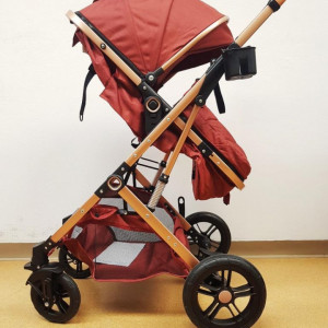 CARUCIOR 2 IN 1, LANDOU REVERSIBIL, HUGBEBE A30,ROSU - Img 3