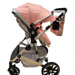 carucior 2 in 1 bebe roz