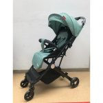 Carucior sport, L-Sun, pliere troller, compatibil pentru avion, pozitie de somn, 6 luni-3 ani, verde,C8 turcoaz - Img 6
