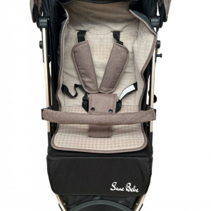 Carucior sport, pliere tip troller, 661, cadru cu suspensie si pozitie de somn, 