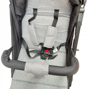 Carucior sport, pliere troller, compatibil pentru avion, pozitie de somn, 6 luni-3 ani, C8 ROSU - Img 3