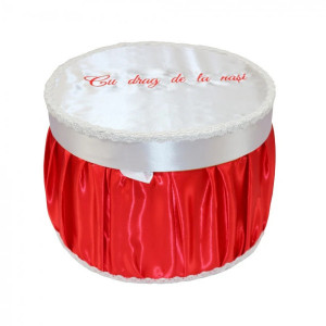 cutie trusou botez cu saten