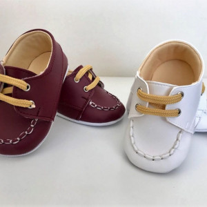 Pantofi eleganti bebelusi, visiniu