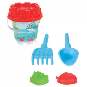 Set jucarii nisip Pilsan Carucior cu accesorii - Img 3