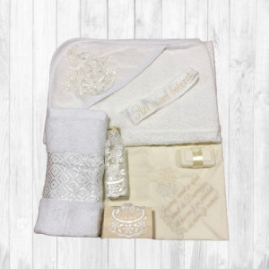 Trusou Botez cu Broderie ivoire, en gros - Img 1