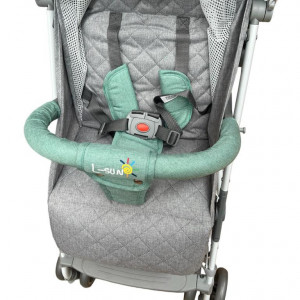Carucior bebe, sport,HP709 ,pliere troller, compatibil pentru avion,verde - Img 8