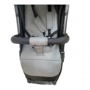 Carucior sport, pliere troller, compatibil pentru avion, pozitie de somn, 6 luni-3 ani, C8 GRI - Img 7