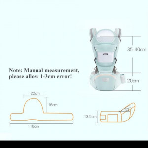 Marsupiu bebelusi,HM03 ergonomic,4 in 1, cu scaun de sold, 0-36 luni,max 30 kg, ROZ - Img 6