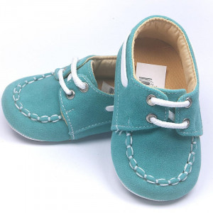 Pantofi eleganti bebe, verde deschis