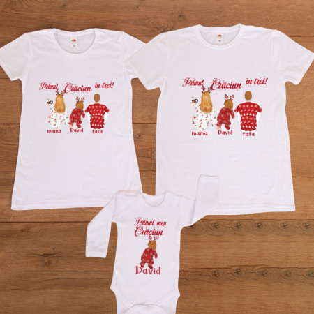 Set personalizat Craciun "Primul Craciun"