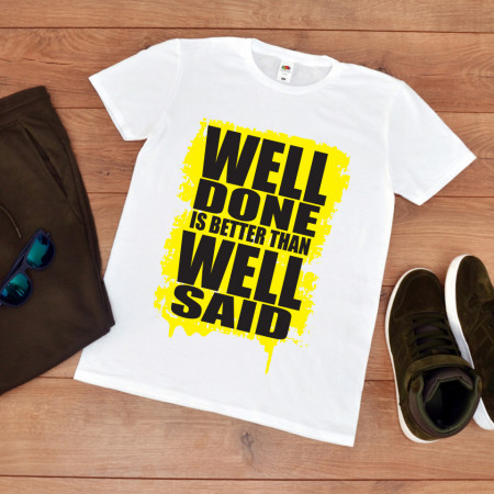 Tricou Barbat "Well done"