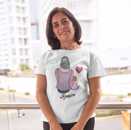 Tricou personalizat bunica cu fetita