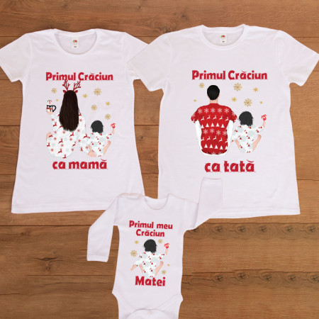 Set personalizat Craciun "Happy"