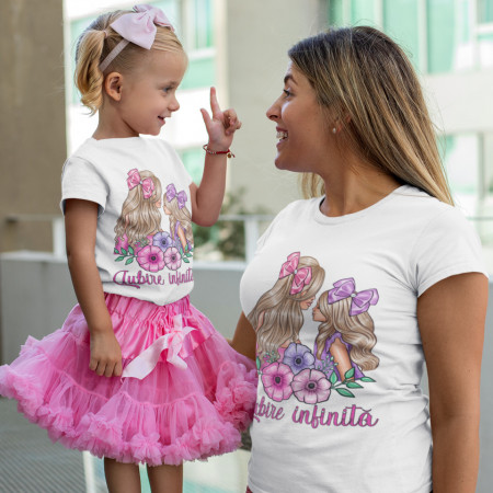 Set tricouri personalizate mama "Super love"