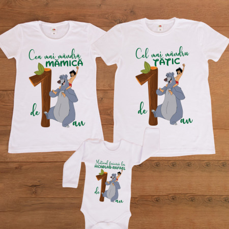 Set aniversar personalizat "Jungle"
