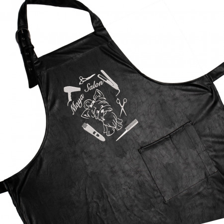 Sort piele ecologica personalizat brodat "Puppy"