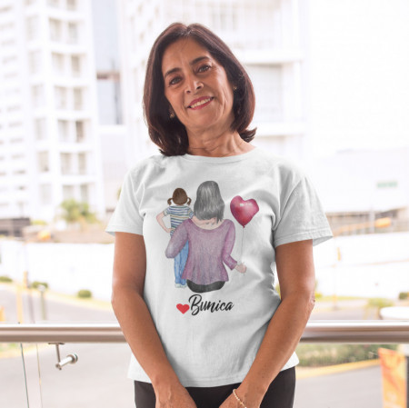 tricou personalizat bunica cu fata