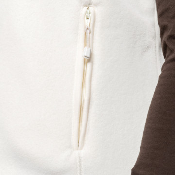 Vesta fleece brodata personalizata dama "Logo" - Img 3