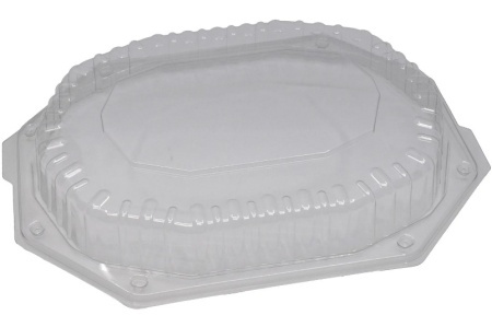 Capac transparent pentru platou 35cm - 10buc/set