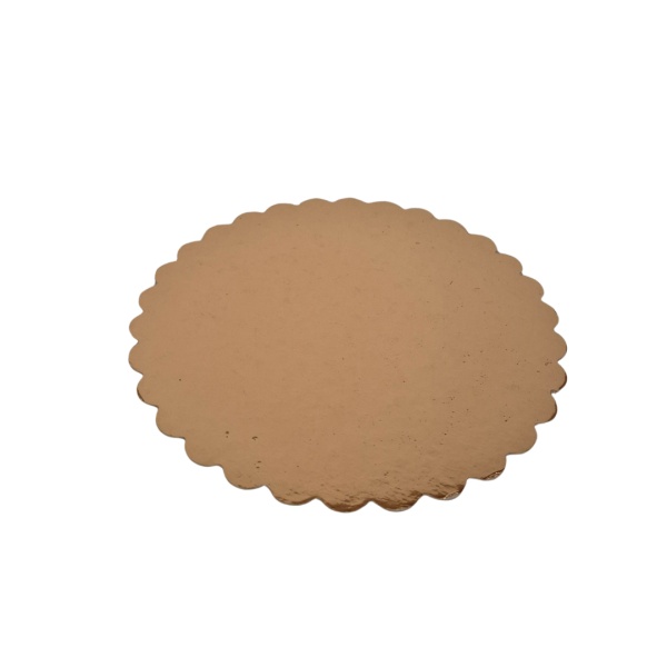 Discuri auriu/negru tip floare - 22cm 10buc/set
