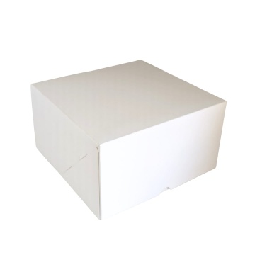 Cutie DESERT mare carton alb 230x230x130mm