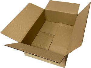 Cutie carton clasica medie cu clape 450x350x200mm