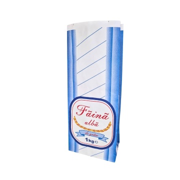 Pungă hartie 1KG alba 10.5x6.5x27