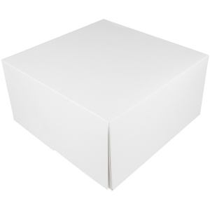 Cutie DESERT mare carton alb 200x200x100mm - Img 2