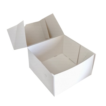 Cutie DESERT mare carton alb 230x230x130mm - Img 2