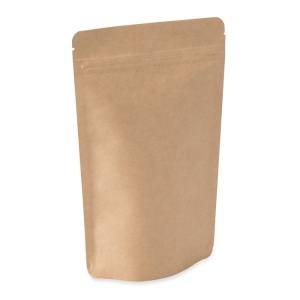 Pungi natur cu fermoar zip lock 200x300mm - Img 2