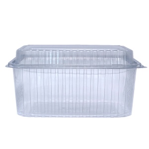 Caserole capac inalt 2000gr PET - 50buc/set