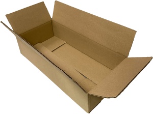 Cutie carton clasica mica cu clape 410x190x85mm