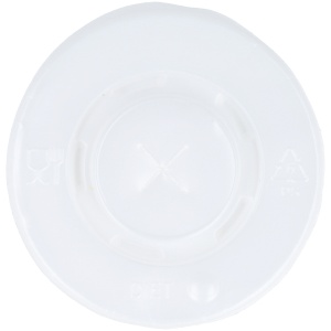 Capac plat pentru pahar 300ml (set 100buc)