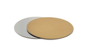 Discuri aurii argintii 220 mm pentru prajituri