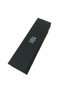 Cutie cadou neagra pentru o sticla 360x100x100mm