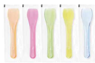 Lingurite de inghetata 9.5cm ambalate individual - 500buc/set
