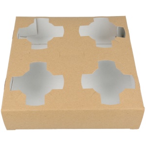 Suport din carton pentru 4 pahare