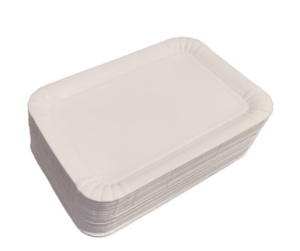 Tavite carton albe T10 - 195x230 mm - 100buc/set