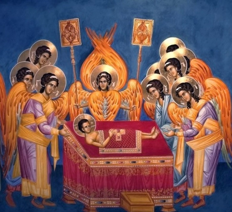 Dar îngerii vin mereu la Liturghie....
