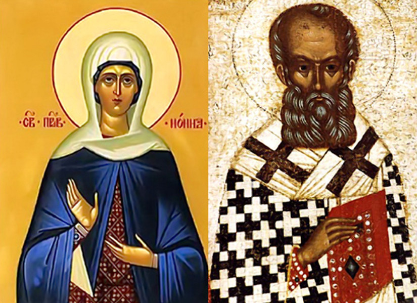 Sfânta Nonna – mama Sf. Grigorie Teologul (model de soţie, mamă şi preoteasa)