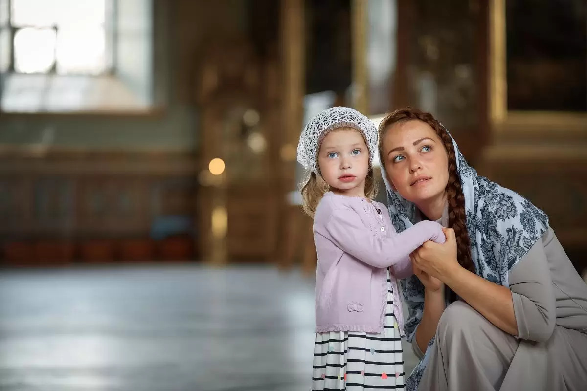 Rugăciunea mamei către Domnul lisus Hristos, pentru binecuvântare asupra copiilor