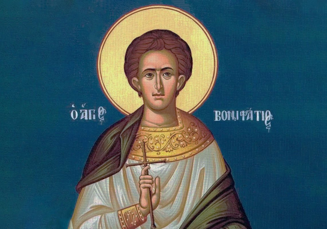 Rugăciune către Sfântul Mucenic Bonifatie, pentru cei căzuți în patima beției și în alte patimi trupești