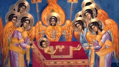 Dar îngerii vin mereu la Liturghie....