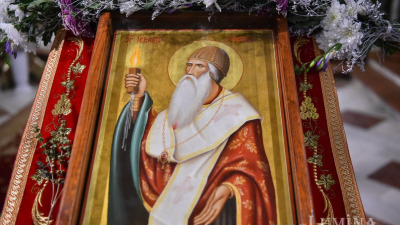 Acatistul Sfântului Ierarh Spiridon, Episcopul Trimitundei