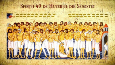 Rugăciune către Sfinții 40 Mucenici din Sevastia