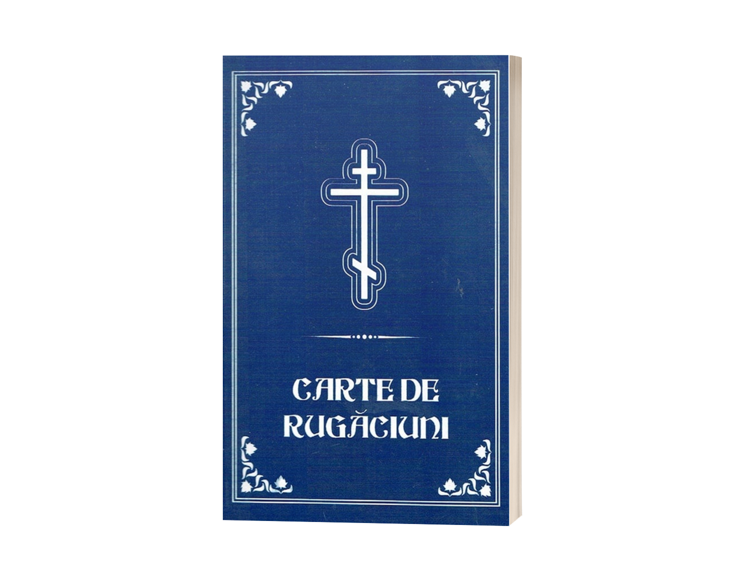 Carte de Rugăciuni - 2 culori - Cartonată - Format mic - 10,5 x 15 cm - albastră